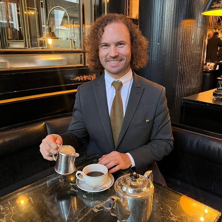 Warwick Collins, our Floor Manager at The Wolseley